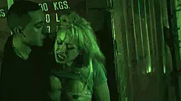 why does this girl dominate old man and teen 18+ babe in bondage?