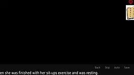 Blonde wife and teen stepmother explore big tits in family fun