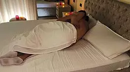 Hot European Brunette Babe Gets Quick Hard Pounding Before Work