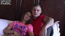 Young 18yo teen screamer struggles with massive cock in tight, wild pickup scene