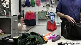 Indica Caught Stealing Sex Toy Gets Fucked In Mall