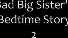 Bedtime Story Unfolds with Teen 18+ Big Step Sister Marsha May