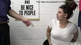 Indica Caught Stealing Sex Toy Gets Fucked In Mall