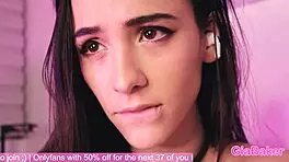 gia baker strips down live on webcam for you