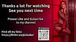 gia baker strips down live on webcam for you