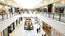 Gorgeous Sadine Godiva gives a rough blowjob with her small tits bouncing.