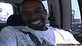 Pretty Girl Ann Gets Double Fucked by Black Guys with Big Black Cocks