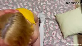 What's the cutie in kneesocks doing on her knees