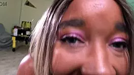 Nina Rivera has mouth open always dreaming for big black cock for erotical movies