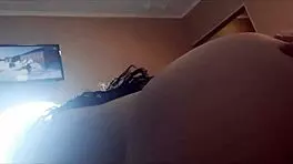 Hot wife blows her lover in hotel, gets pussy creampie and cum from hardcore action