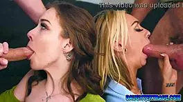 Stepdaughters chloe temple and venus vixen fuck stepdad tony rubino and sergeant miles with spanking and monster cock