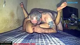 bartender enjoys rough afternoon anal session, ending with hard creampie