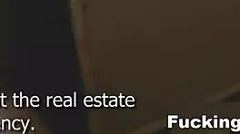 Fucking Glasses Coed In Quickie Cumshot Session.