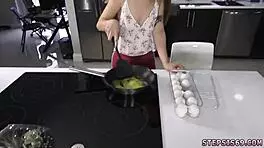 teen bikini model joins family competition for hardcore group game