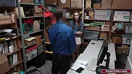 Wow, this 18yo Babe and Brunette Got Nailed by Officer!! 😱