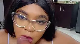 My stepsister teaches me Russian handjobs tutorial