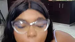 My stepsister teaches me Russian handjobs tutorial