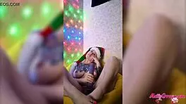 Hot Girl Feels Intense Pleasure Playing With Pussy And Toys After Party