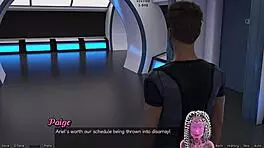 Blonde Virgin Caught Fucking Step Sister In 3D Space Adventure With Curvy Bodies