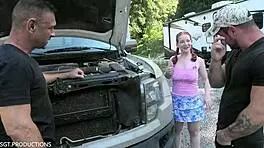 Curious Cute Amy Quinn Gets Dominated