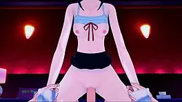 Pov fucking kaguya shinomiya cum in her pussy love is war hentai.