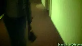 Hey, Check Out This Slut Getting Doggy At Work