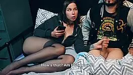 i helped stepsis learn to jerk off guys dicks sloppy.