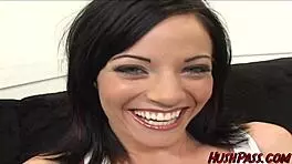 hot teen jaylyn gets fucked for the first time, taking a facial cumshot after sucking and hardcore action.