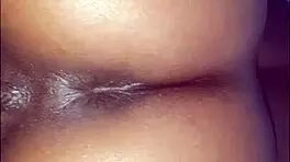 sweet moans from alicinha with something in her ass.