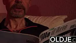 Tight teen pussy gets fucked and swallows