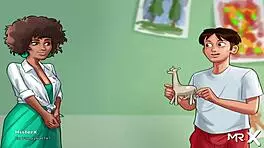 Summertime Saga competition for good marks