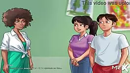 Summertime Saga competition for good marks