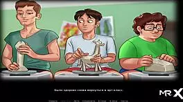 Summertime Saga competition for good marks