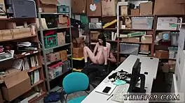 Black police woman raids first time lp officer and lays down the law