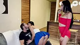 my girlfriend begged for a threesome with a bodybuilder friend, curious?