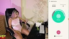 fun pumping swollen pussy muscles with master gokilla 😏