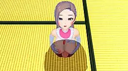 Cute Girl Dresses As Maid In 3D Hentai