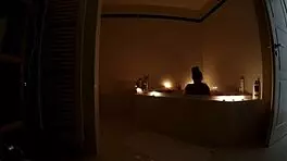 I secretly filmed my petite girlfriend's bathtime with a gopro for some voyeur fun.