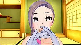 Cute Girl Dresses As Maid In 3D Hentai