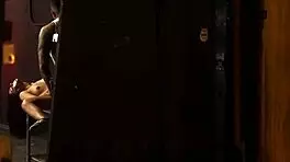 sensual domination with petite tattooed teen slave in bdsm scene