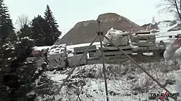 Takevan Busty Spanish Babe Tricked and Banged Hard