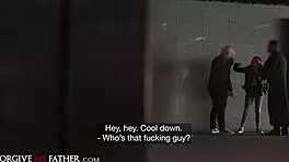 Small Tits Italian Wife Cheats with Big Dick, Caught by Angry Boyfriend