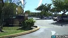 sara jay's huge ass fucked on the 305 bus.