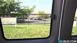 sara jay's huge ass fucked on the 305 bus.