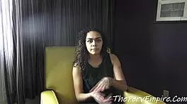 Latina Teen 18+ Slut Creampied by BBC on Casting Couch