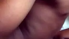 Homemade Doggystyle with Ebony Teen Bent Over for Deep Slow Thrusting