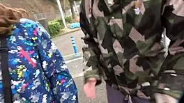 Asian Babe With Big Ass And G-Cup Gets Cumshot