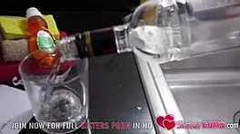 Loves stepbrother cock in riding deepthroat group sucking latina slut