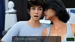 milfy city ep 38: mother-in-law lets sara see panties