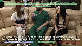 Hottie Blaire Celeste Becomes Human Guinea Pig For Doctor's Urethral Stimulation In Florida Hospital With Latex And Gloves